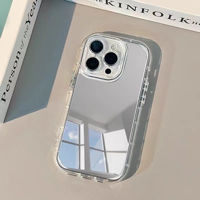 Luxury Skincare Products - 高級透明ミラー電話ケース IPhone 16 15 14 13