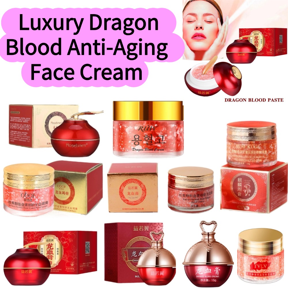 Luxury Skincare Products - ラグジュアリードラゴンブラッドアンチエイジングフェイスクリームレチノールエキスユースリニューアルモイスチャライジングスキンケアオーバーナイトフェイシャルエッセンスクリーム