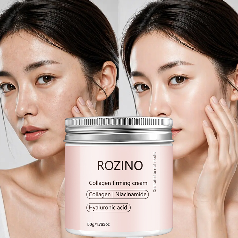 Luxury Skincare Korea - 50g コラーゲンファーミングクリーム、韓国スキンケア、最新スキンケア技術、素早く浸透、肌の内側から引き締めと滑らかさを同時に実現、最長72時間の持続的な保湿、効果を高める