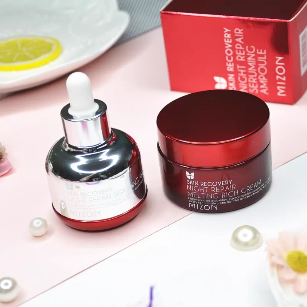 韓国 Mizon スキンリカバリーナイトリペアメルティングリ - Luxury Skincare Korea のレビューと価格
