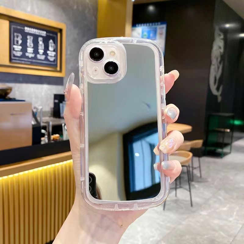 高級透明ミラー電話ケース IPhone 16 15 14 1 - Luxury Skincare Products のレビューと価格