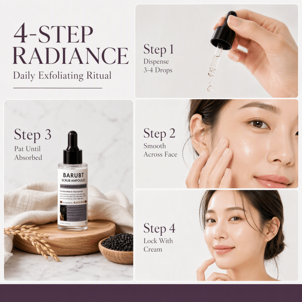 角質除去ブラックライスアンプル 80ml、デイリーに使える優 - Luxury Skincare Gifts のレビューと価格