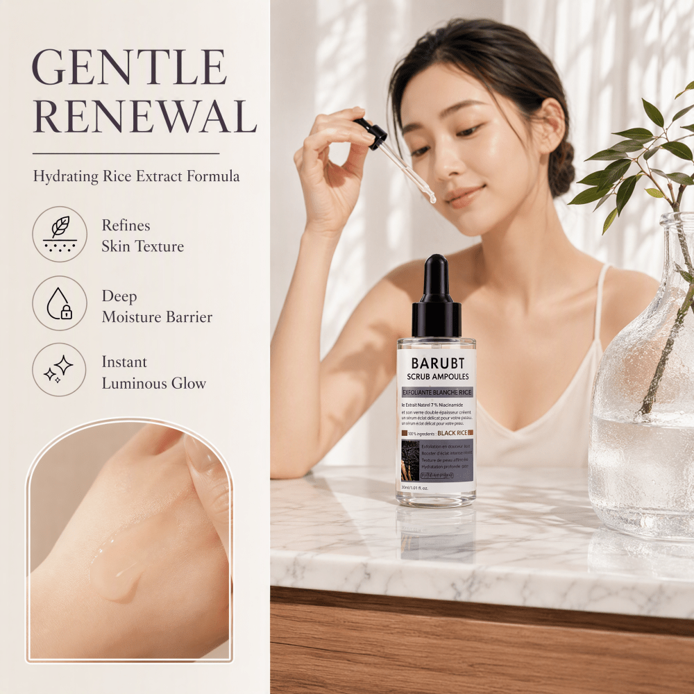 角質除去ブラックライスアンプル 80ml、デイリーに使える優 - Luxury Skincare Gifts のレビューと価格