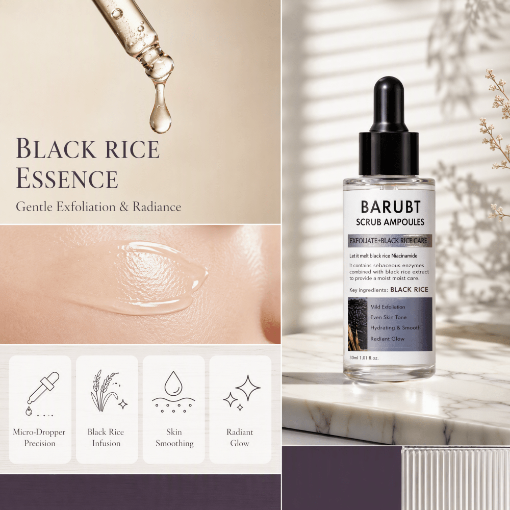 角質除去ブラックライスアンプル 80ml、デイリーに使える優 - Luxury Skincare Gifts のレビューと価格
