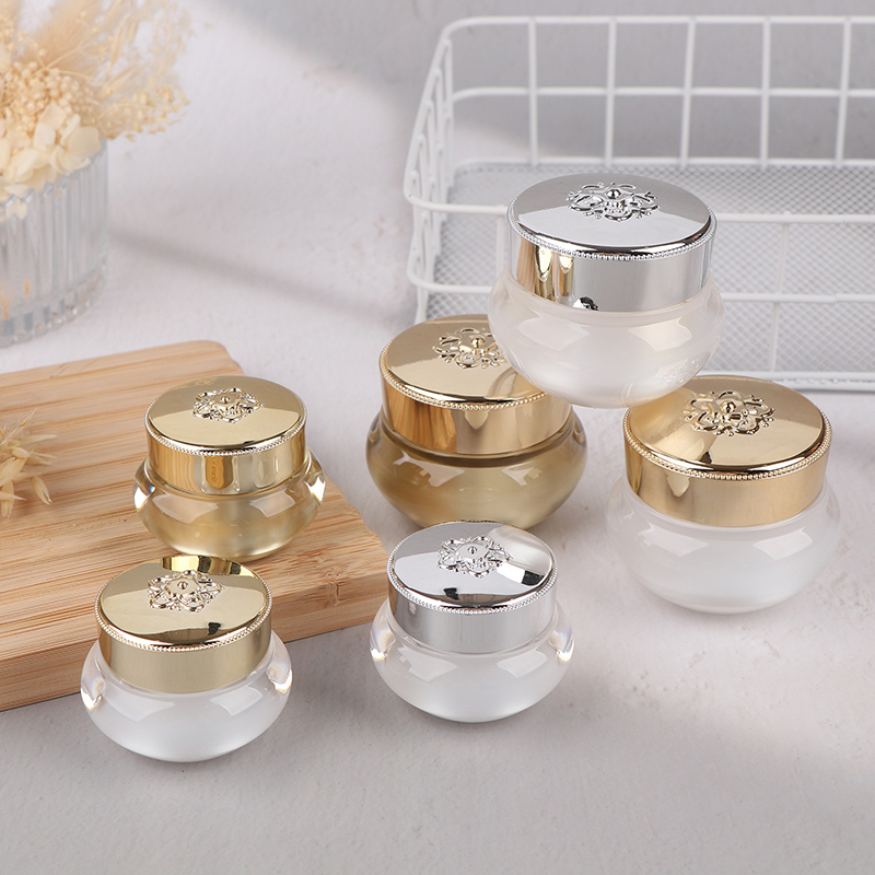 アクリル製空トラベルクリームジャー 5/10/20g 詰め替 - Luxury Skincare Products のレビューと価格