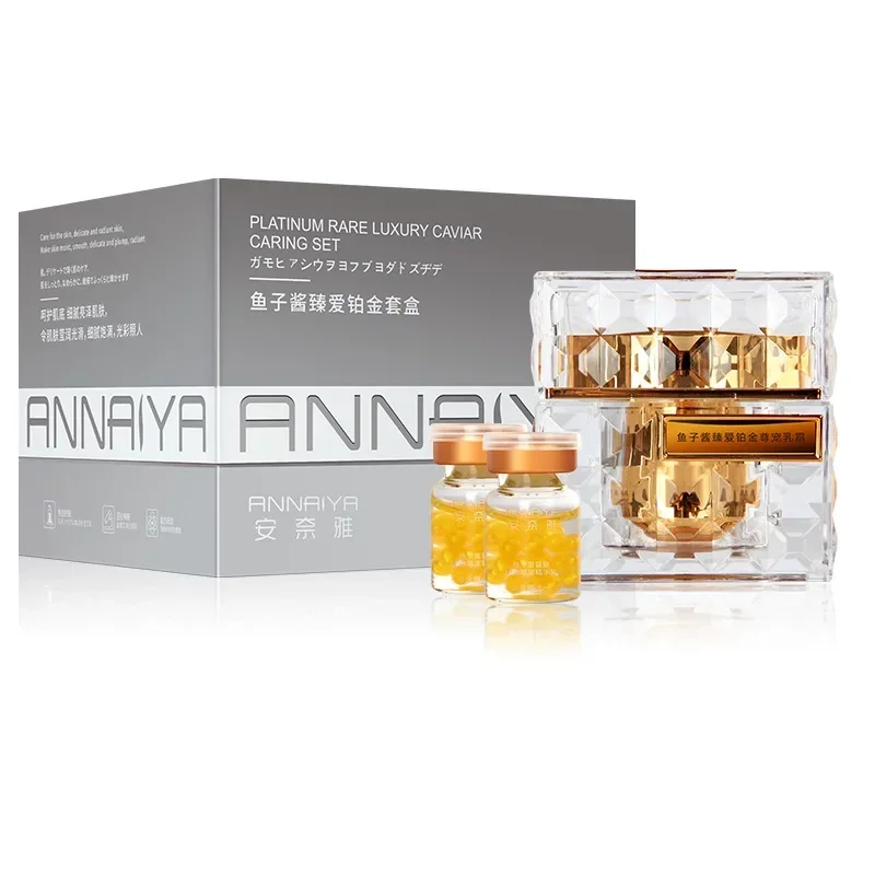 プラチナレアラグジュアリーキャビアケアセット フェイシャルク - Luxury Skincare Korea のレビューと価格