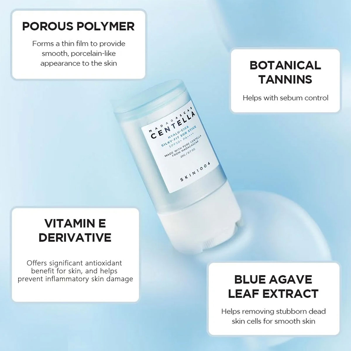 SKIN1004 マダガスカルセンテラ ヒアルシカ シルキー - Luxury Skincare Korea のレビューと価格