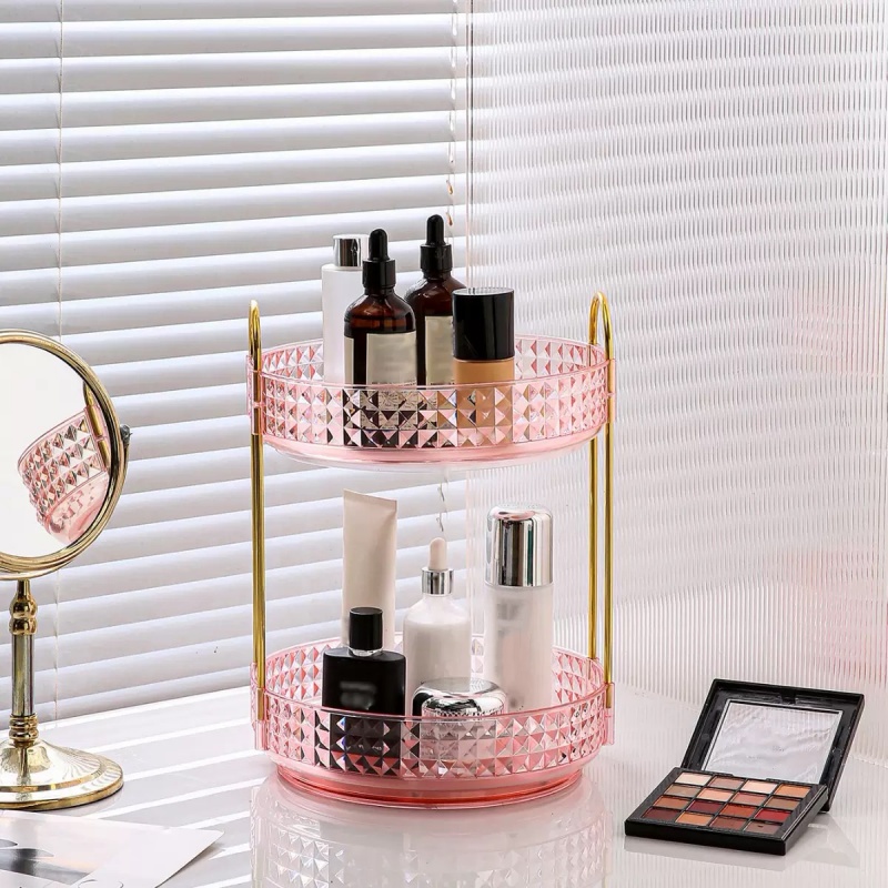 1個入り/高級化粧品収納ボックス デスクトップ回転式化粧台オ - Luxury Skincare Products のレビューと価格