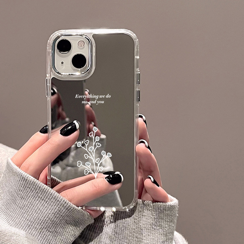 化粧鏡付きの素敵なパターンの電話ケース,iPhone 14  - Luxury Skincare Products のレビューと価格