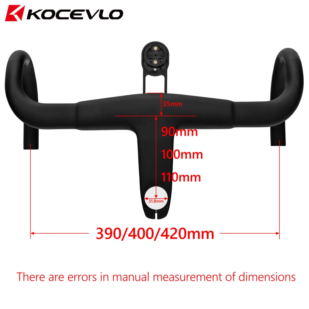 KOCEVLO H11 カーボンロードハンドルバーステム 2 - Edelweiss Stem Cell のレビューと価格