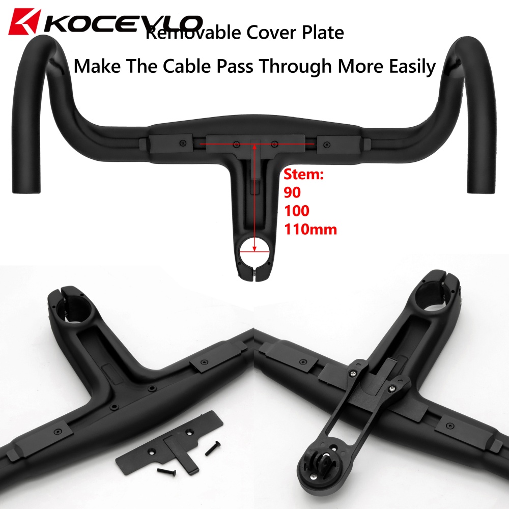 KOCEVLO H11 カーボンロードハンドルバーステム 2 - Edelweiss Stem Cell のレビューと価格