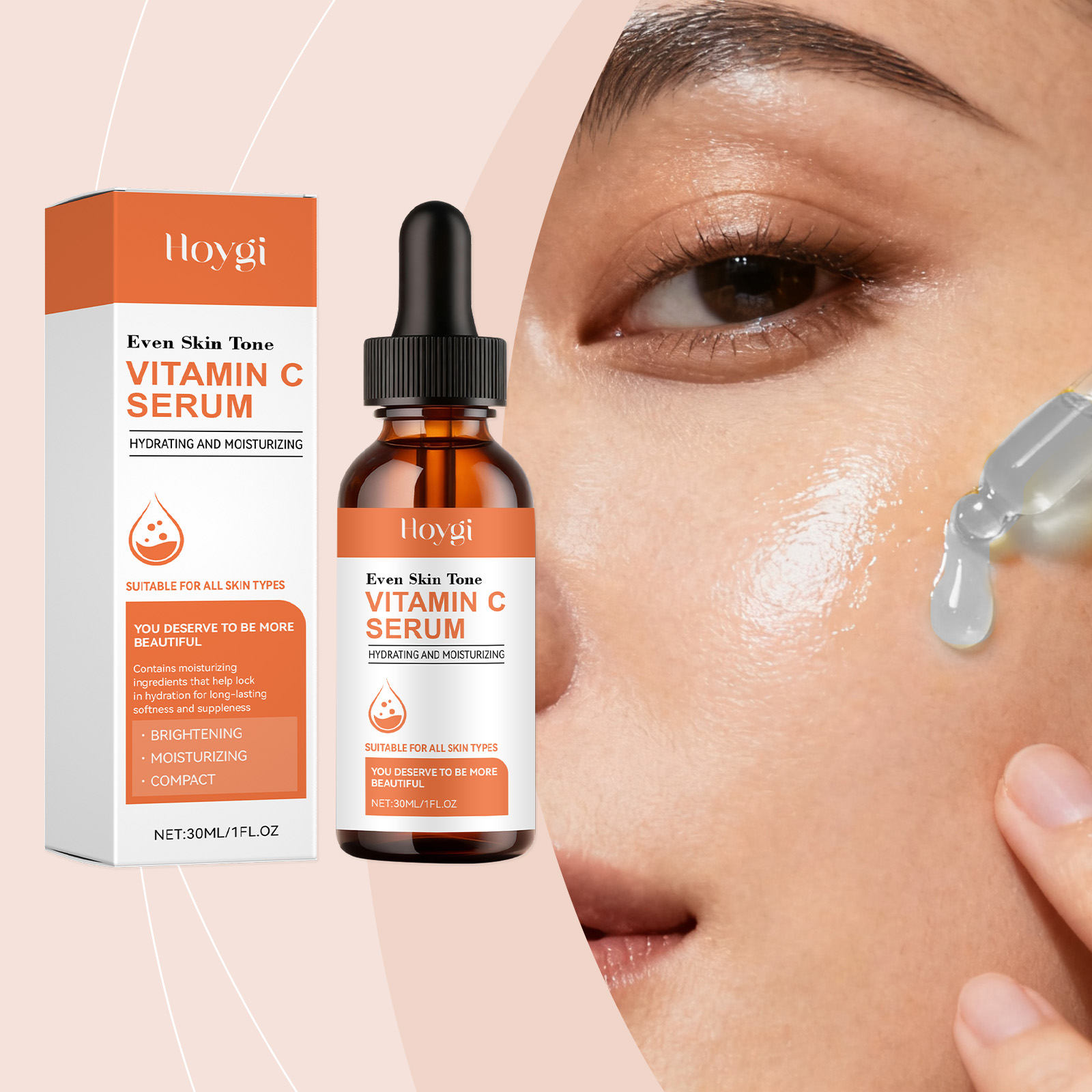 ビタミンC美容液（顔用）ヒアルロン酸配合、美白、シミ対策、ア - Exosome Serum Ampoule のレビューと価格
