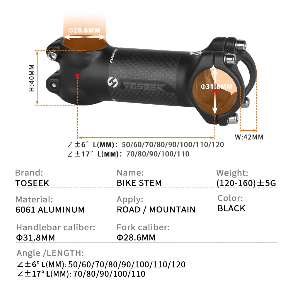 TOSEEK 自転車ステム ロードバイク/MTBバイク用ステ - Edelweiss Stem Cell のレビューと価格